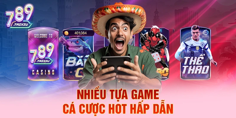 Các tựa game cá cược hấp dẫn tại fo88